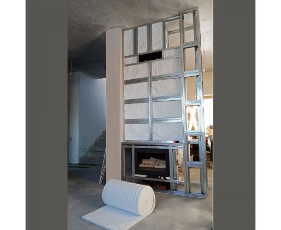 Огнеупорное теплоизоляционное иглопробивное одеяло Blanket AVANTEX 1260-64 7300x610x25 4607191630442 – изображение 3