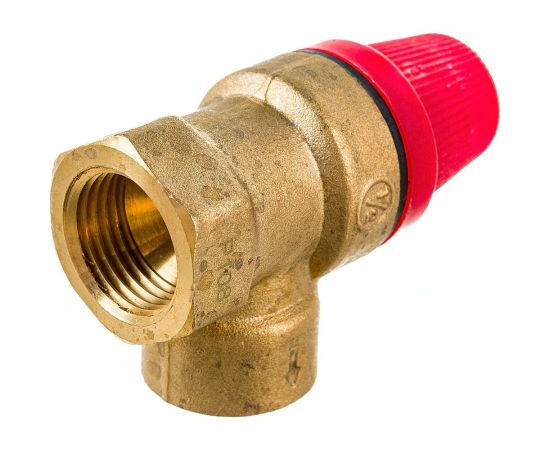 Предохранительный клапан СТМ ТЕРМО 1/2"", г/г, 3 Бар CRVP3F12 – изображение 3