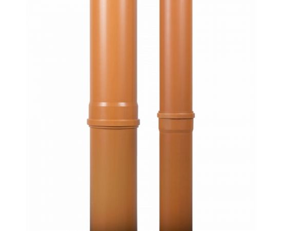 Труба ХЕМКОР НПВХ, наружная канализация, SN 8, 160x2000 мм 1491033 – изображение 4