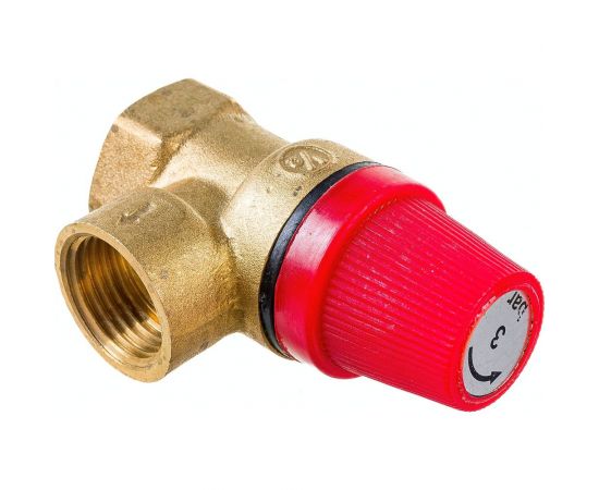 Предохранительный клапан СТМ ТЕРМО 1/2"", г/г, 3 Бар CRVP3F12 – изображение 4