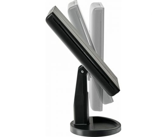 Настольное 3d зеркало с подсветкой и с увеличением BRADEX для макияжа, раскладное, 24 led лампы KZ 1267 – изображение 8