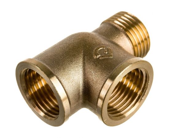 Латунный тройник AV Engineering внутренняя-внутренняя-наружная 1/2 AVE306008 