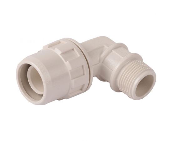 Муфта соединительная угловая ""ШиреФит"" (16 мм; 1/2"") для трубопровода Зубр 51465-16-1/2 