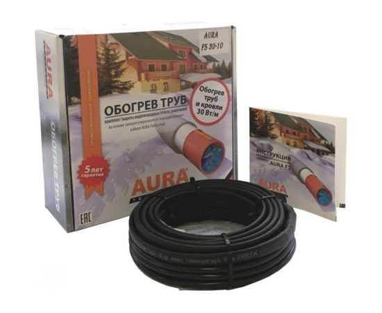 Комплект для обогрева труб AURA FS 30-10 030536 