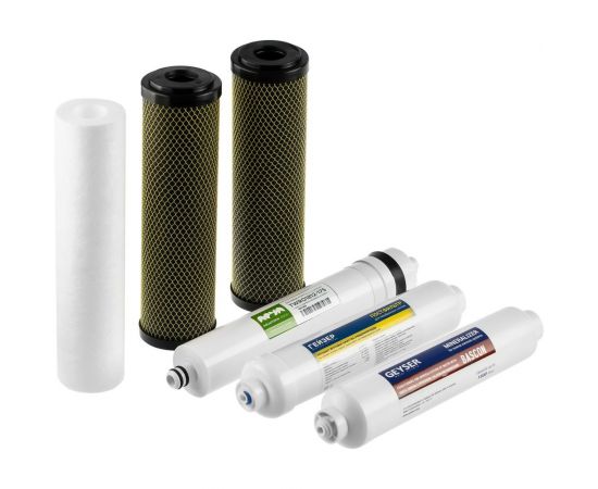 Комплект сменных картриджей для фильтра Гейзер Премиум 50174 