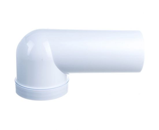 Фановая труба для унитаза АНИ Пласт 110 мм, 90 гр., пластиковая труба W9220 025-0160 – изображение 2