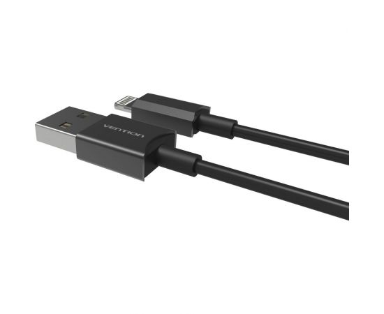 Кабель Vention USB 2.0 AM/Lightning 8M для iPad/iPhone, черный VAI-C02-B100 – изображение 2
