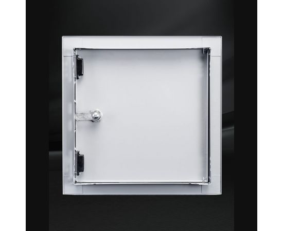 Ревизионная металлическая люк-дверца ВИЕНТО с замком 250x300 ДР2530МЗ – изображение 2