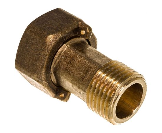 Разъемное соединение для водосчетчиков Uni-Fitt 1/2"х3/4" 620G2300 – изображение 2