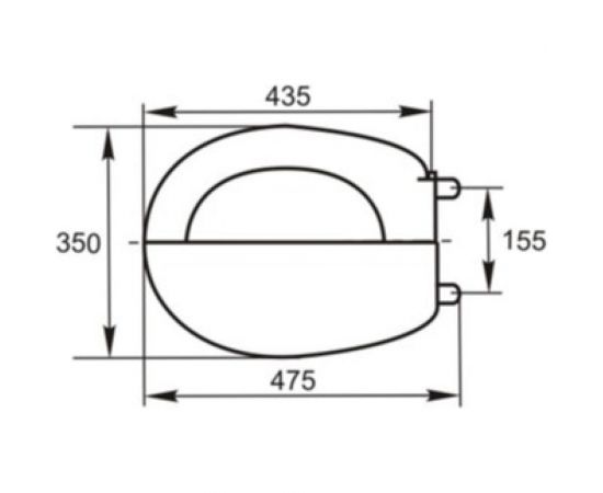 Сиденье для унитаза УКЛАД СУ 64.07.80 194463 – изображение 2