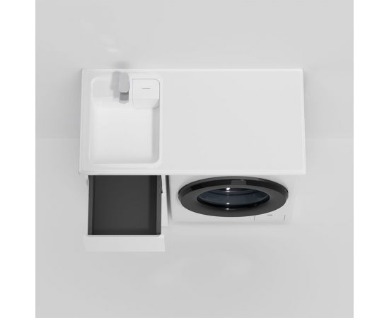 Напольная база под столешницу над стиральной машиной AM.PM X-Joy 40 см M85AFSX0402WG – изображение 2