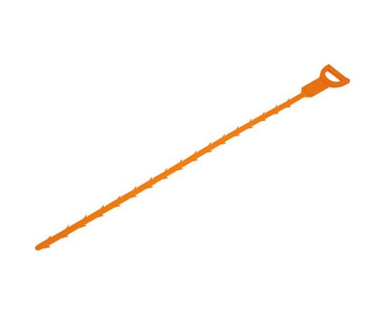 Трос для прочистки труб для раковины Рыжий кот, 50 см, пластмасса 103718 – изображение 2