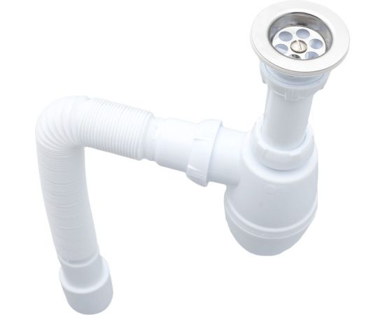 Сифон для раковины Wirquin Минор с выпуском и гибким соединением 30987140 – изображение 2