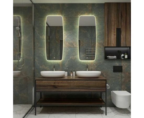 Зеркало с подсветкой Art&Max Forli 500x1200 AM-For-500-1200-DS-F – изображение 2