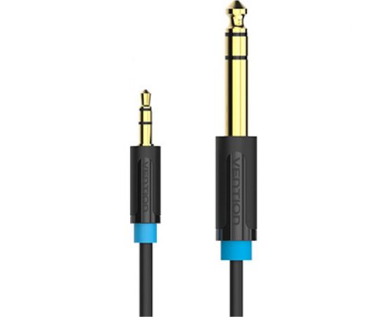 Аудио кабель Vention Jack 6,5 mm M/ 3,5 M - 1,5м BABBG – изображение 3