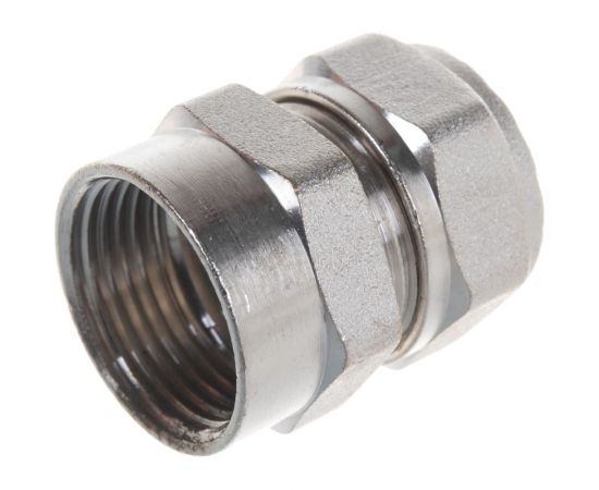 Соединитель для трубопровода Зубр 20х2 мм., 3/4, цанга-гайка 51402-20-3/4 – изображение 3