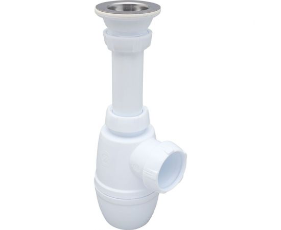 Сифон для раковины Wirquin Минор с выпуском и гибким соединением 30987140 – изображение 3