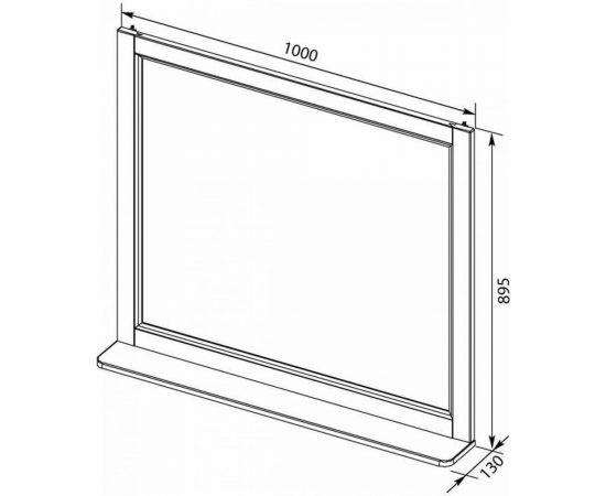 Зеркало Aquanet Бостон 00206544 – изображение 3