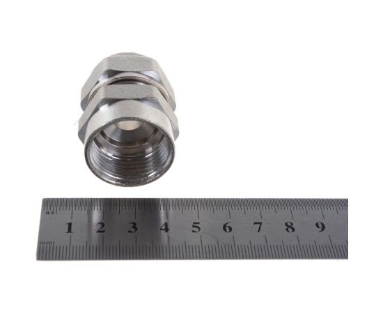 Соединитель для трубопровода Зубр 20х2 мм., 3/4, цанга-гайка 51402-20-3/4 – изображение 4