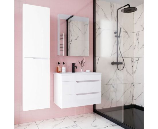 Подвесной пенал ИТАНА Александра 40 400х316х1600 левый 33696 – изображение 6