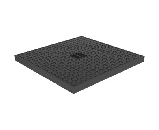 Крышка Gidrolica для дождеприёмника 390х390х35 мм, пластиковая 209 