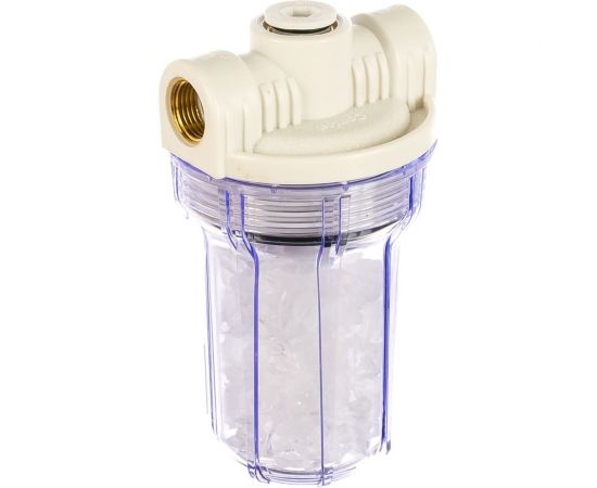 Фильтр с полифосфатом АКВА ПРО 1/2, латунная резьба FHPRA5 1/2 446 