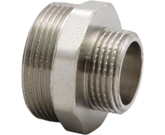 Переходной ниппель СВК никелированная латунь, НР 1х3/4 SVK-LT2534 