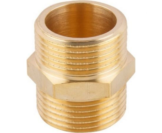 Латунный ниппель AV Engineering наружная-наружная 1/2 AVE303001 