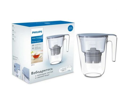 Фильтр-кувшин для воды PHILIPS AWP2937BL/51 – изображение 2