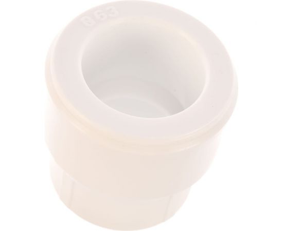Переходная муфта VALFEX PP-R белая, 63х40 мм, вн/нр пайка 10006340 127-0288 – изображение 2