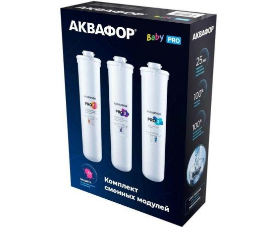Комплект сменных фильтрующих модулей Аквафор Baby Pro1-Pro2-Pro3 – изображение 2