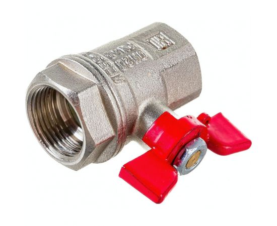 Шаровой кран VALFEX PREMIUM для воды, 3/4"" ВР/ВР, бабочка VF.217.NB1.034.PREMIUM – изображение 3