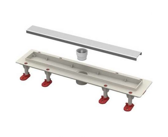 Линейный трап Татполимер ТП-50.1С-600 с вертикальным выходом, решетка - щелевая 50030 – изображение 3