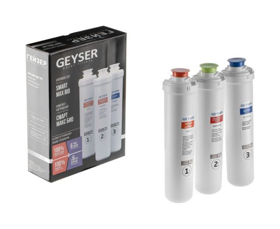 Комплект картриджей Гейзер для Смарт Макс Био 50108 – изображение 3