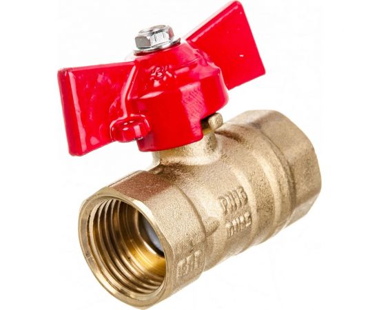 Шаровой кран для воды ОПТИМА 1/2" г/г бабочка SOFFB012 – изображение 4