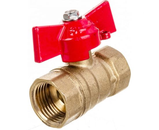 Шаровой кран для воды ОПТИМА 1/2" г/г бабочка SOFFB012 – изображение 5