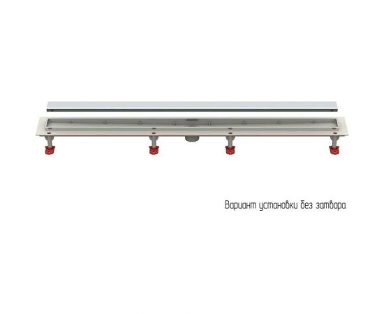 Линейный трап Татполимер ТП-50.1С-600 с вертикальным выходом, решетка - щелевая 50030 – изображение 6