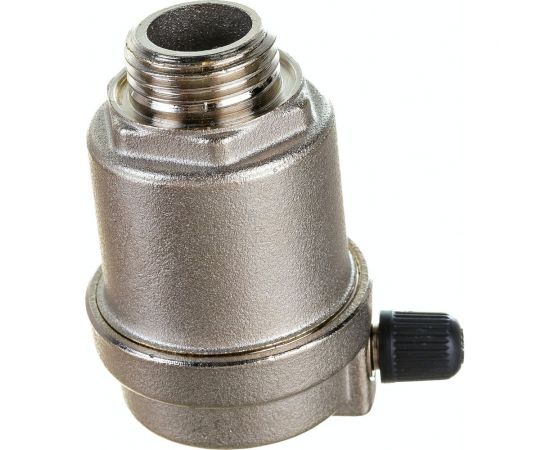 Автоматический воздухоотводчик с нижним подключением и боковым выпуском HP 1/2 никелированный Uni-Fitt 231N2000 