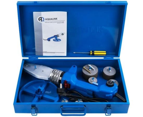 Набор для сварки ППР труб AQUALINK 20-63 мм (1500 Вт) NEW 4596 