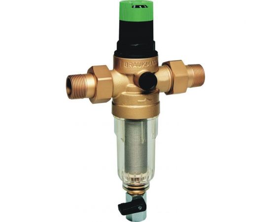 Фильтр миниплюс с редуктором на холодную воду Honeywell 100 мкм FK06-3/4"AA 