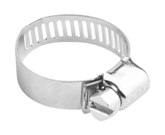 Хомуты Зубр ЭКСПЕРТ оцинкованные просечная лента 8мм 13-26 мм 10шт 37803-13-26-10 