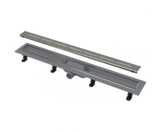 Душевой лоток Alca Plast горизонтальный выпуск, комбинированный затвор Дн40 550х60 нержавеющая решетка APZ18-550M 025-1426 