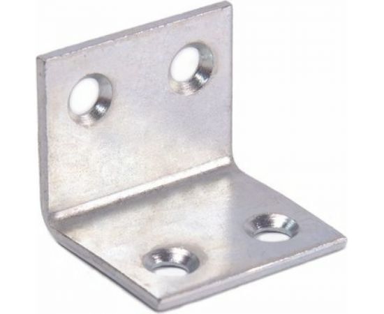 Мебельный уголок Скобис УМ 25, 25x25x30x2, цинк белый, 350 шт. 4680016800694 
