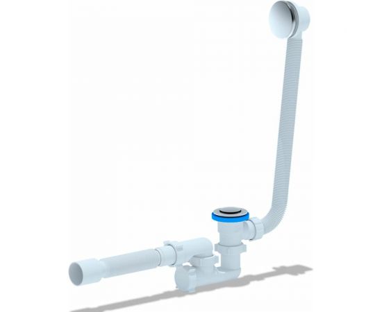 Сифон для ванны АНИ пласт 1 1/2"х40 EC255S 