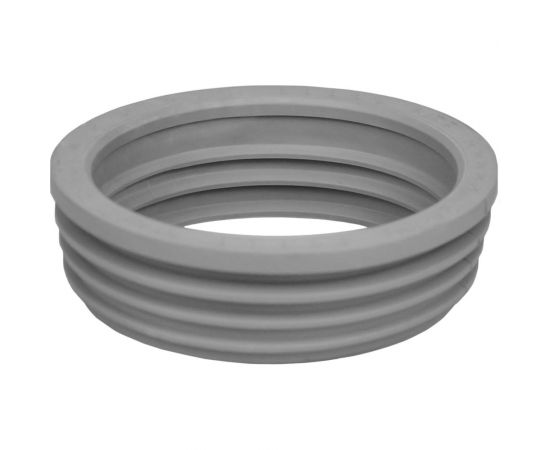 Сантехническая манжета для канализации MPF 124x110, серая, уплотнительная, переходная ИС.131765 – изображение 2