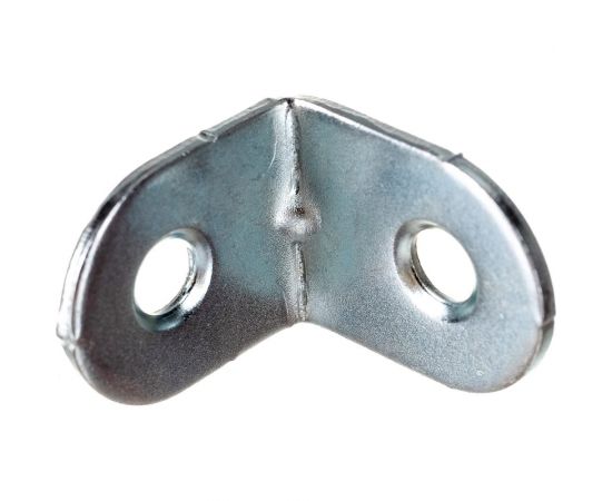 Мебельный уголок СКОБЯНОЙ 20х20х16 мм, цинк, 8 шт. 002612 – изображение 2