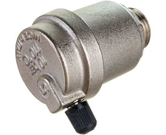 Автоматический воздухоотводчик с нижним подключением и боковым выпуском HP 1/2 никелированный Uni-Fitt 231N2000 – изображение 2