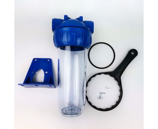 Корпус фильтра Профитт прозрачный, HS-20ВВ 02 1"" латунь Big Blue 3175081 – изображение 2