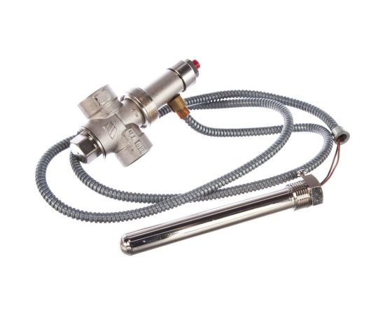 Термоклапан для твердотопливных котлов STOUT 1/2"", капиляр, 1300 мм SVS-0007-000015 RG008UL6J9UK7A – изображение 2