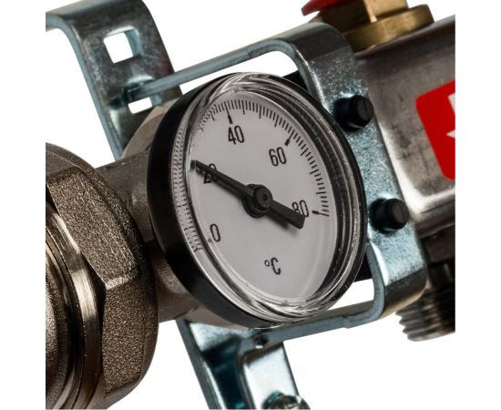 Коллектор из нержавеющей стали в сборе без расходомеров STOUT 5 выходов SMS 0912 000005 – изображение 2